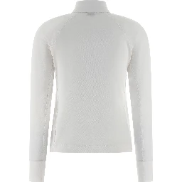 White Polyamide Cardigan