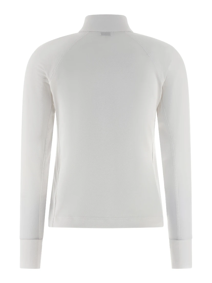 White Polyamide Cardigan