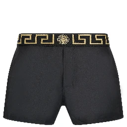 Multicolor Polyester Swim Shorts