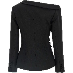 Black Virgin Wool Blazer