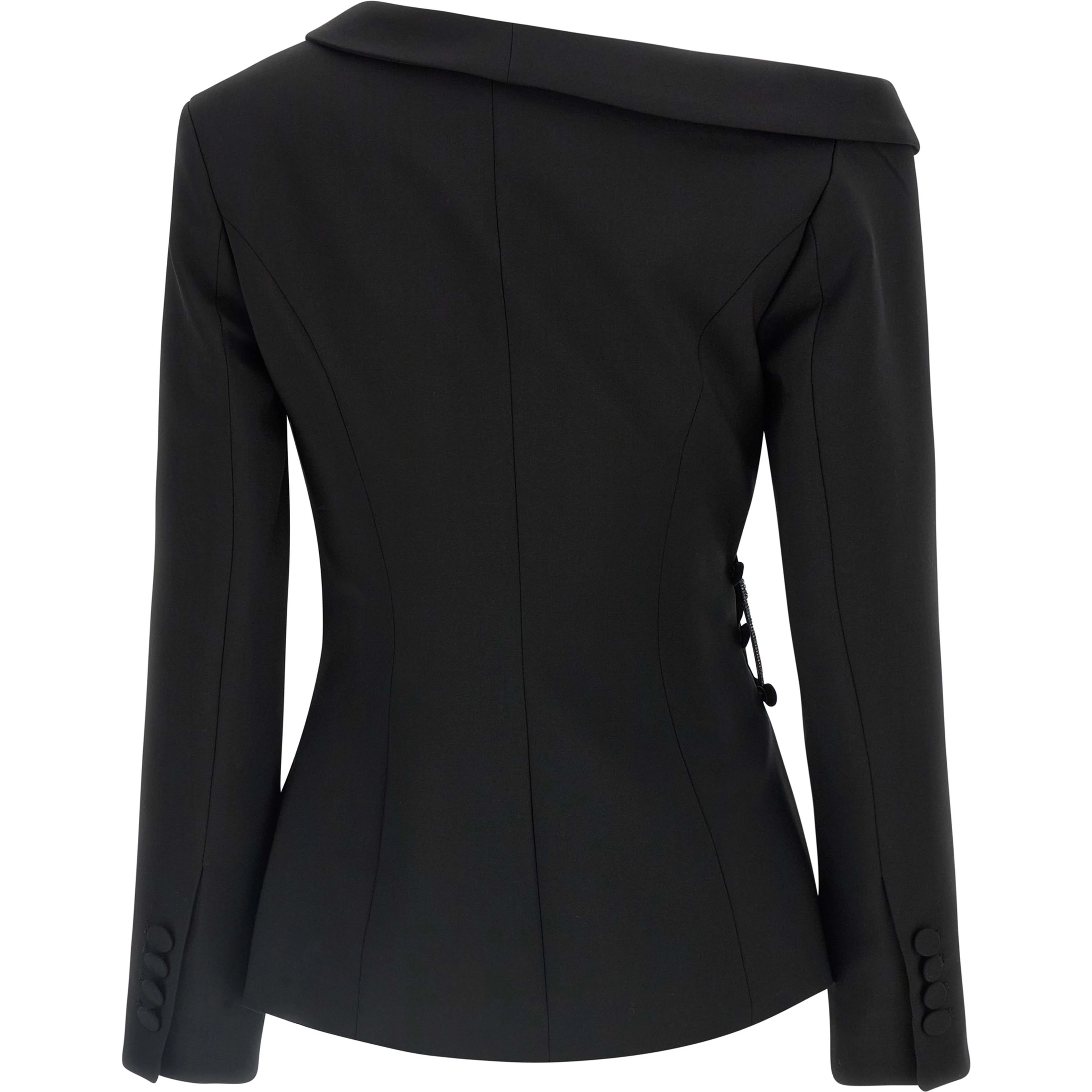 Black Virgin Wool Blazer
