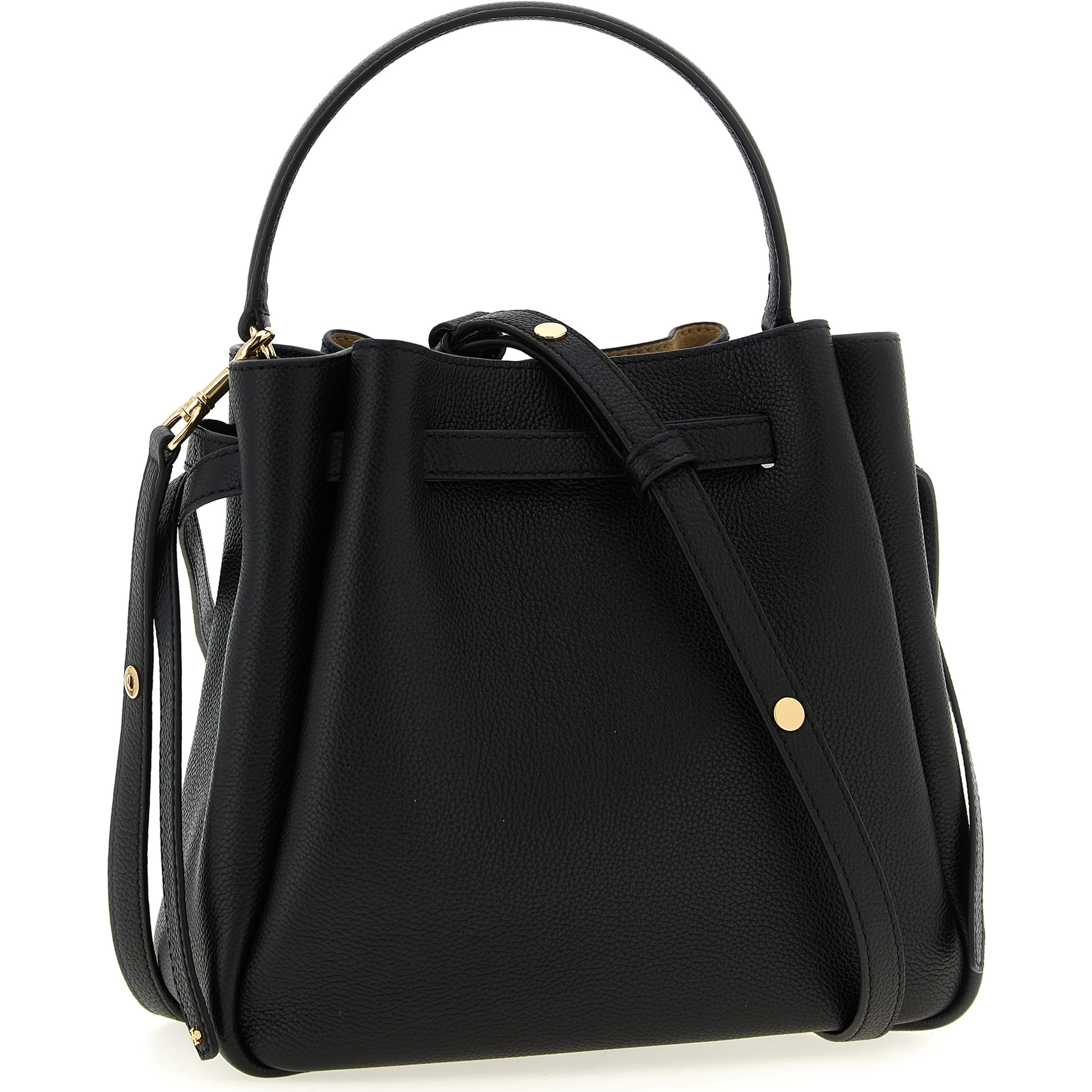 Black Cowhide Handbag