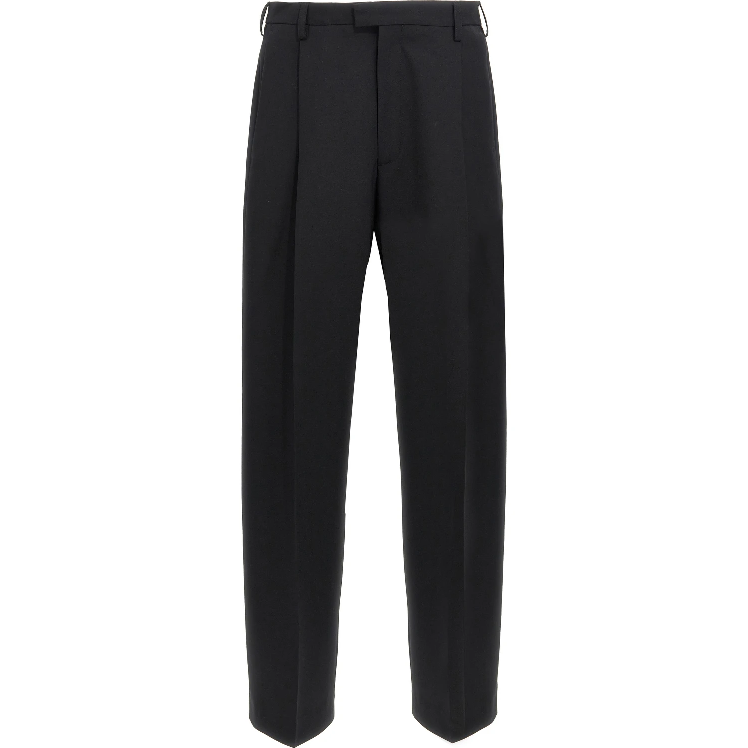 Black Polyester Dress Pants
