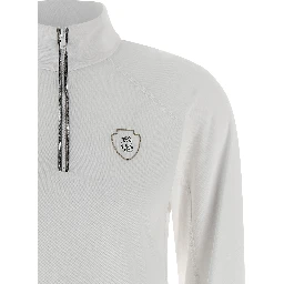White Polyamide Cardigan