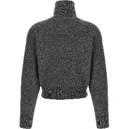 Gray Cashmere Cardigan