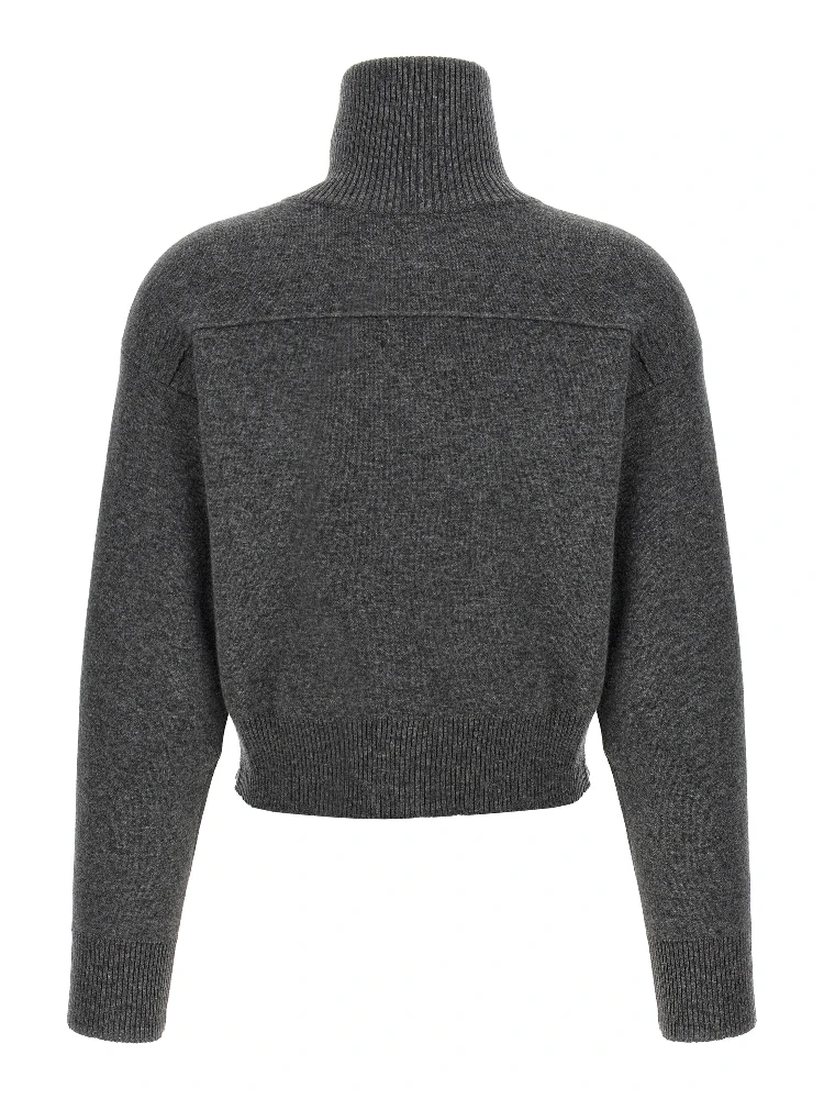 Gray Cashmere Cardigan alternative
