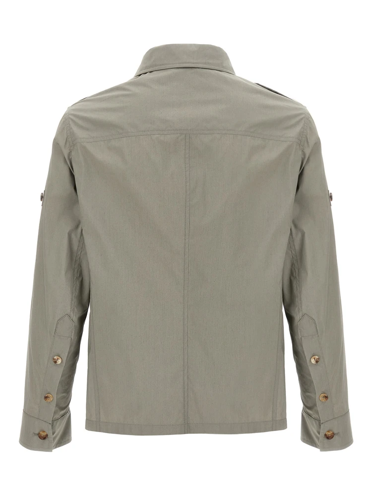 Bicolor Cotton Shell Jacket alternative