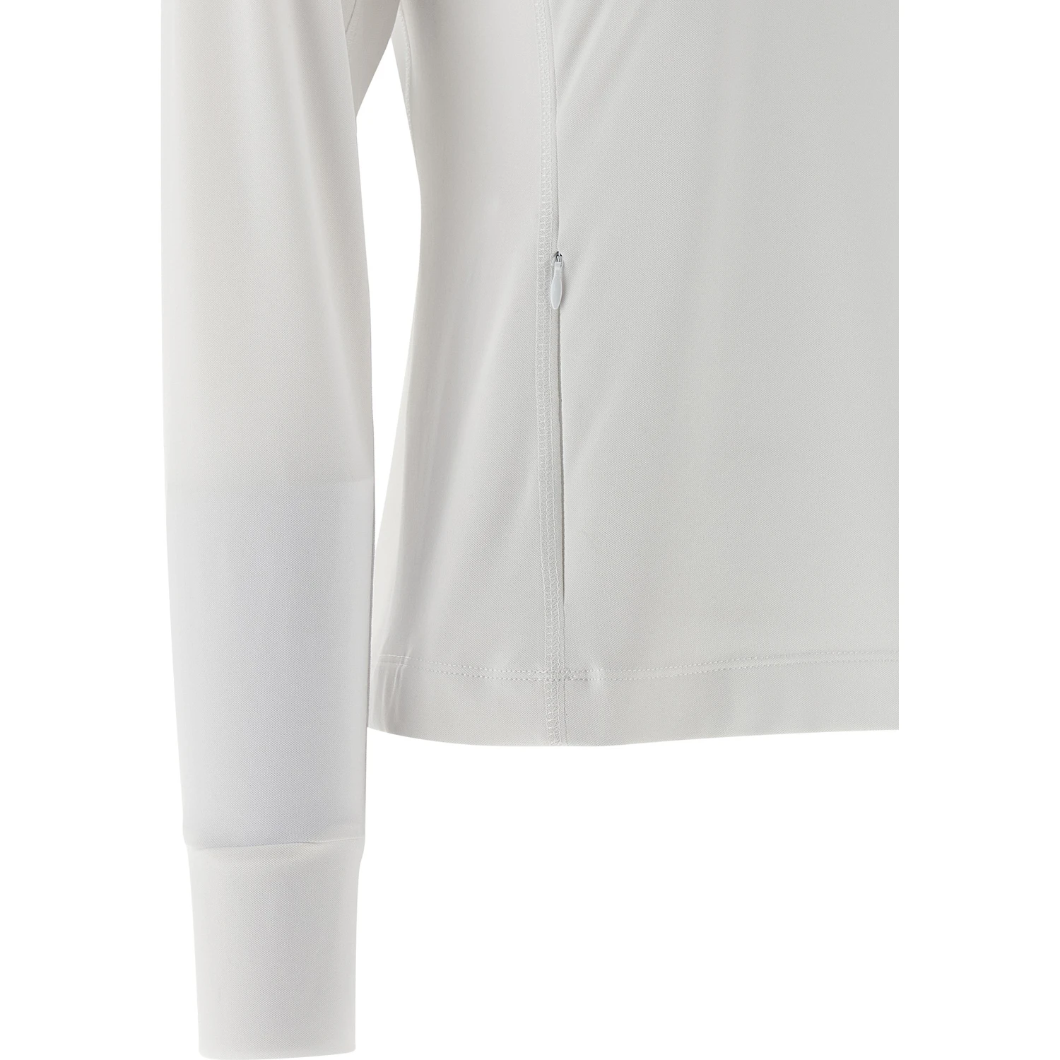 White Polyamide Cardigan