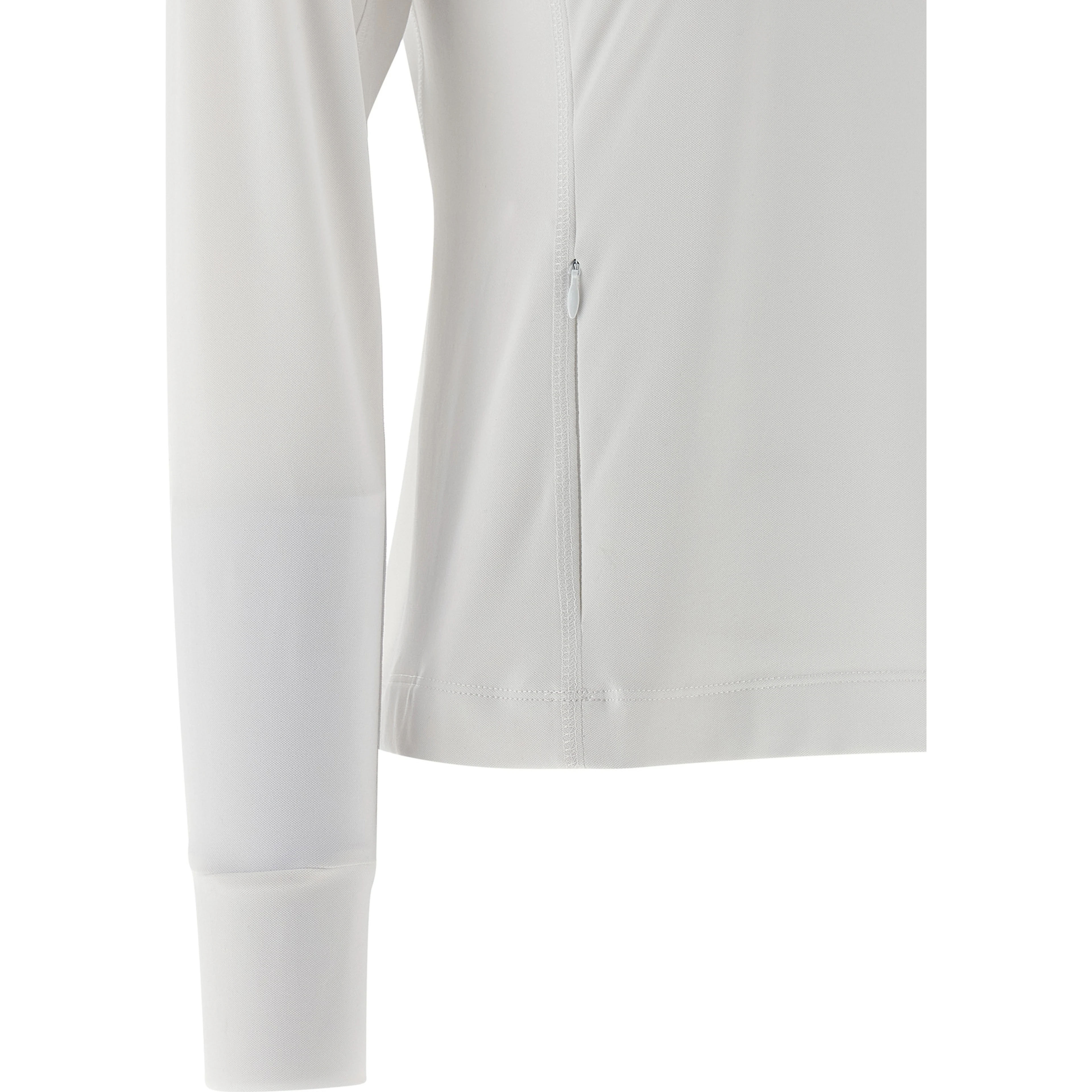 White Polyamide Cardigan