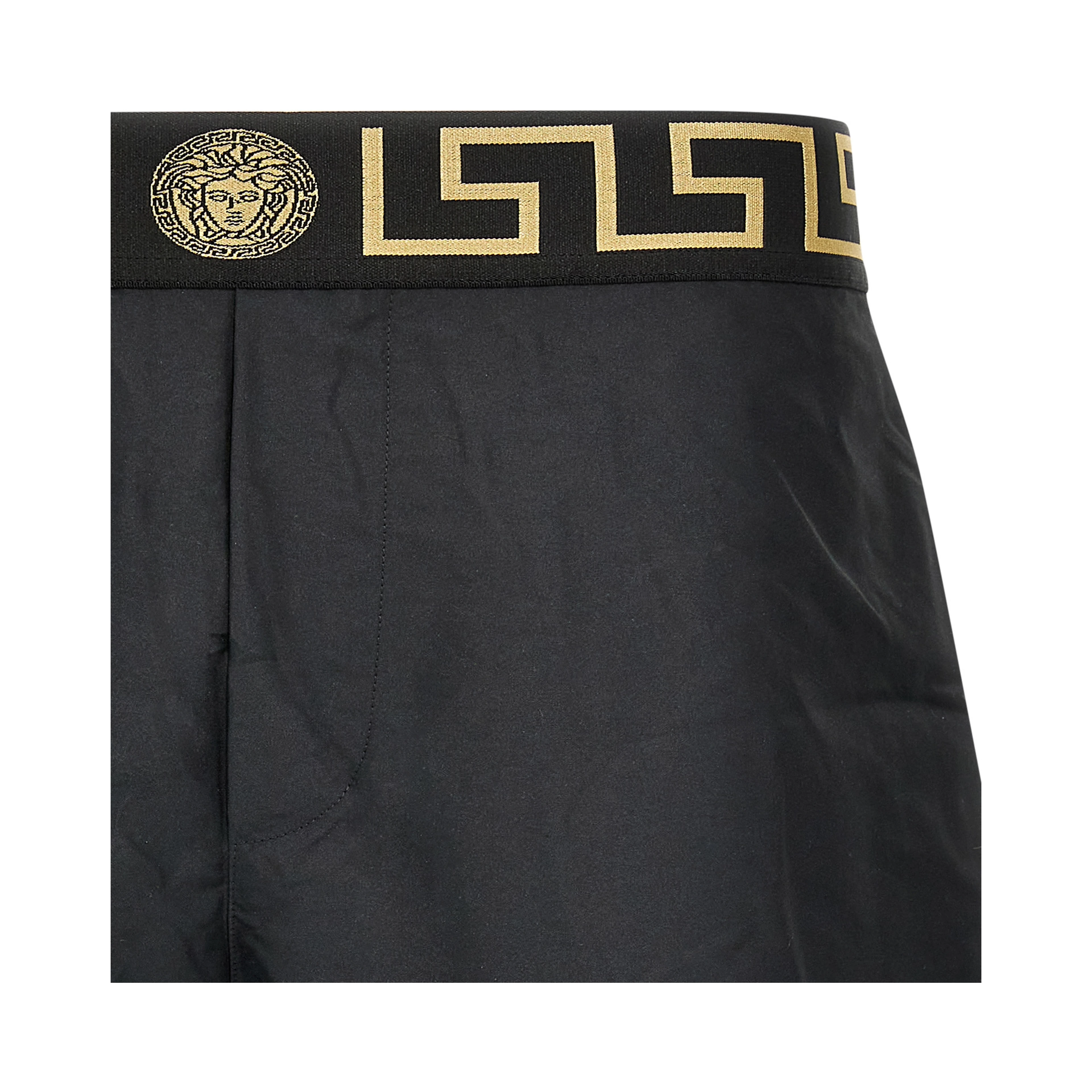 Multicolor Polyester Swim Shorts