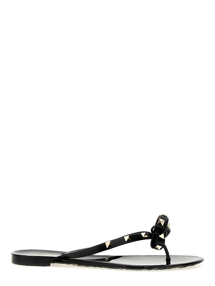 Black PVC Slides