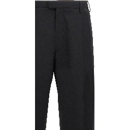 Black Polyester Dress Pants