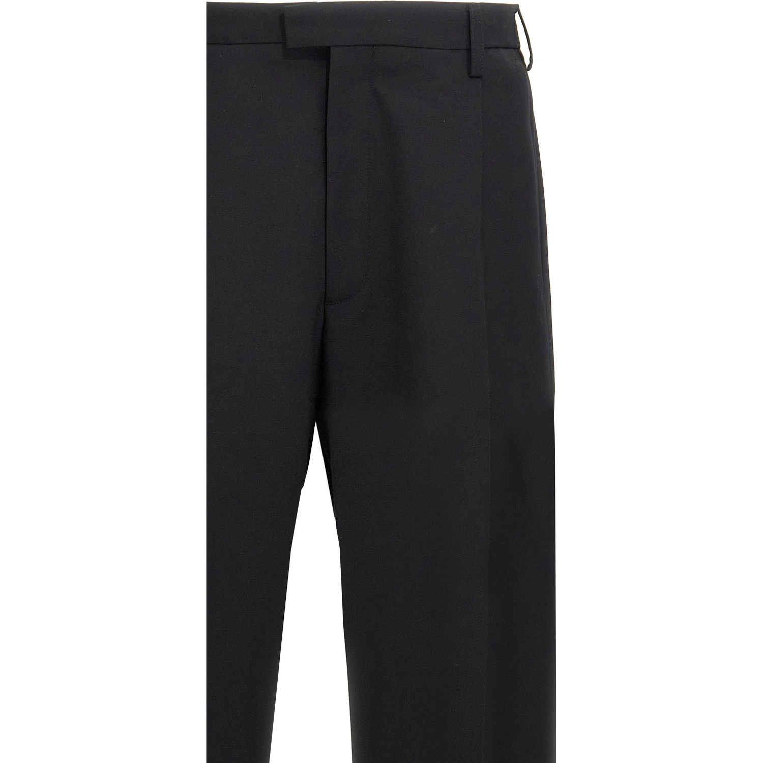 Black Polyester Dress Pants