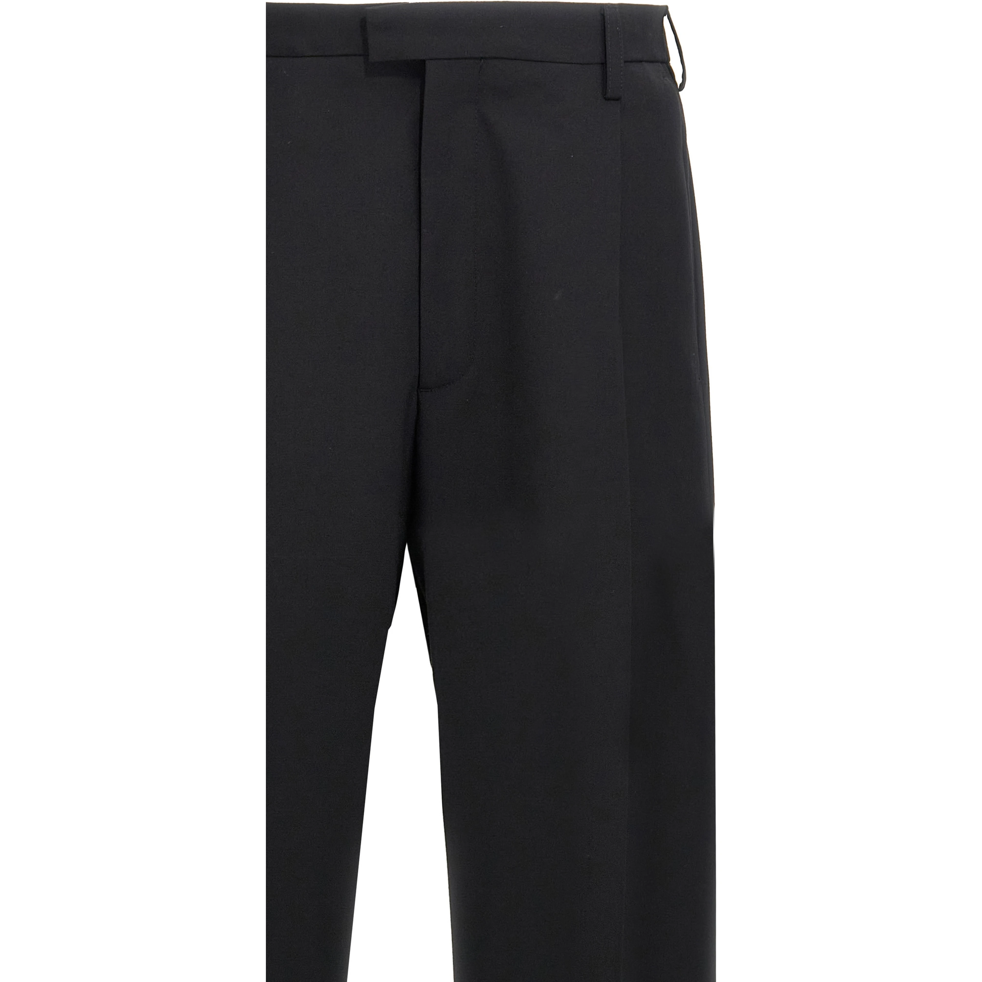 Black Polyester Dress Pants