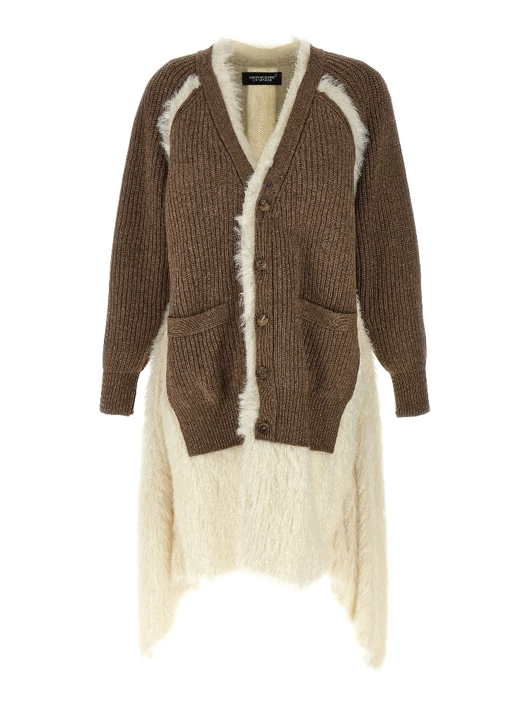 Brown Wool Cardigan