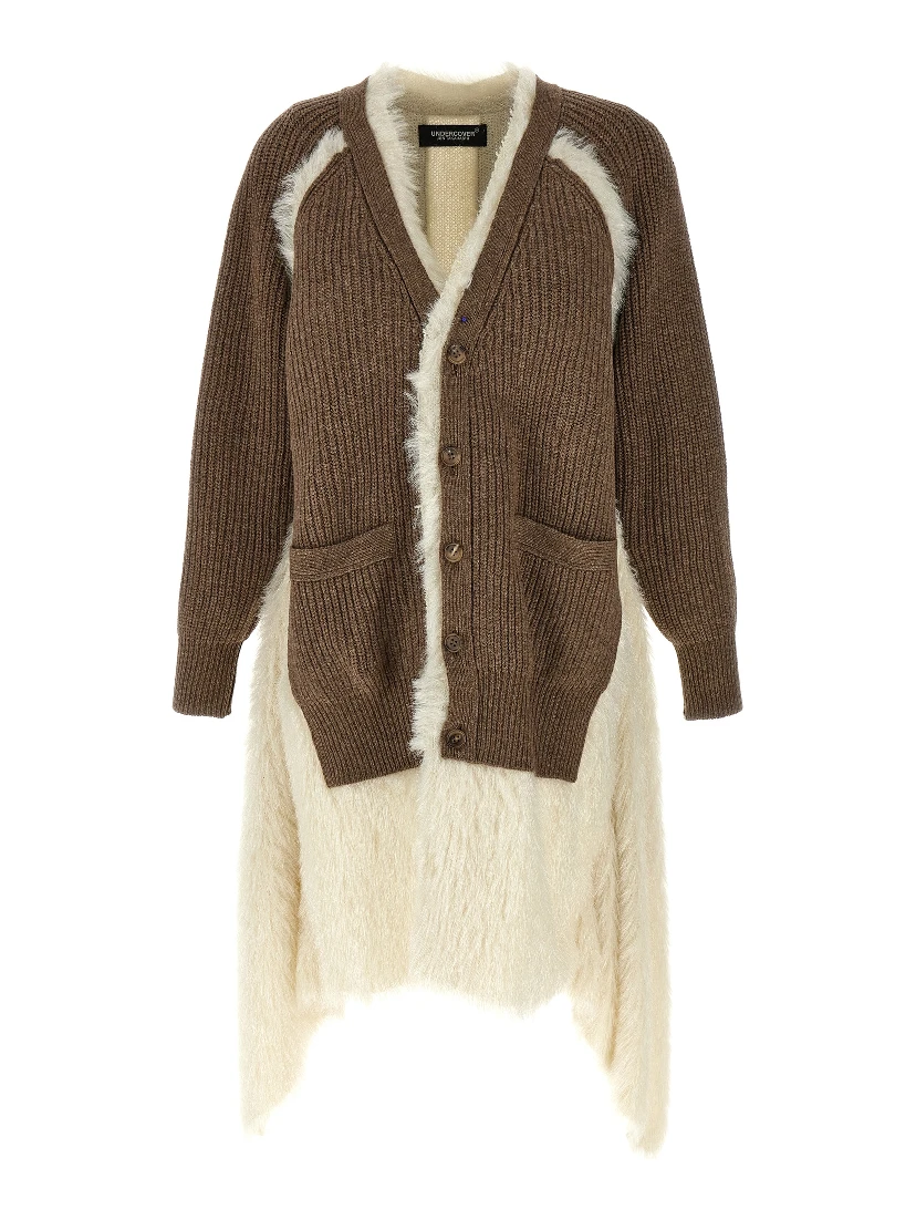 Brown Wool Cardigan