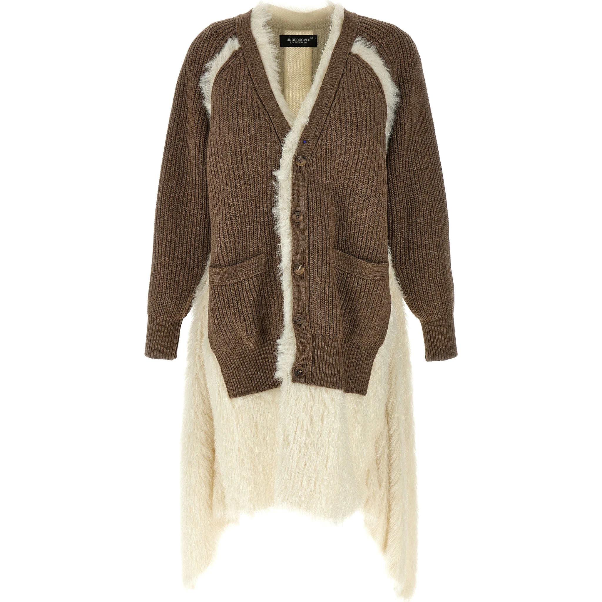 Brown Wool Cardigan