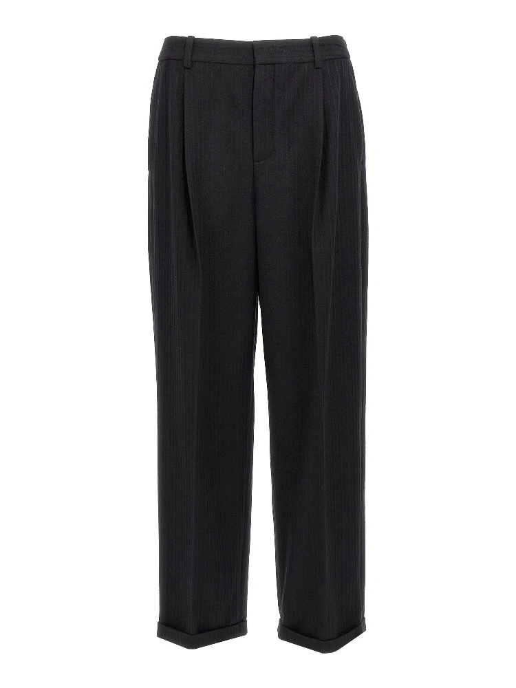 Black Wool Dress Pants