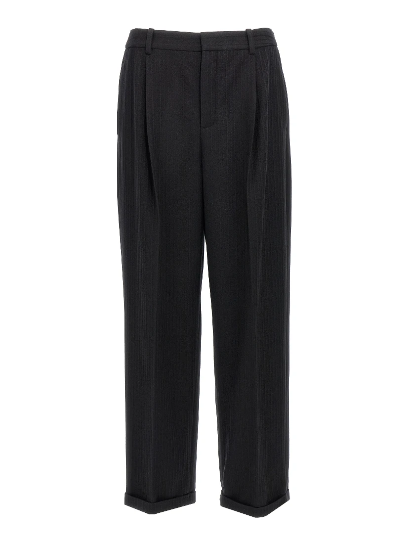 Black Wool Dress Pants