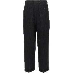 Black Wool Dress Pants
