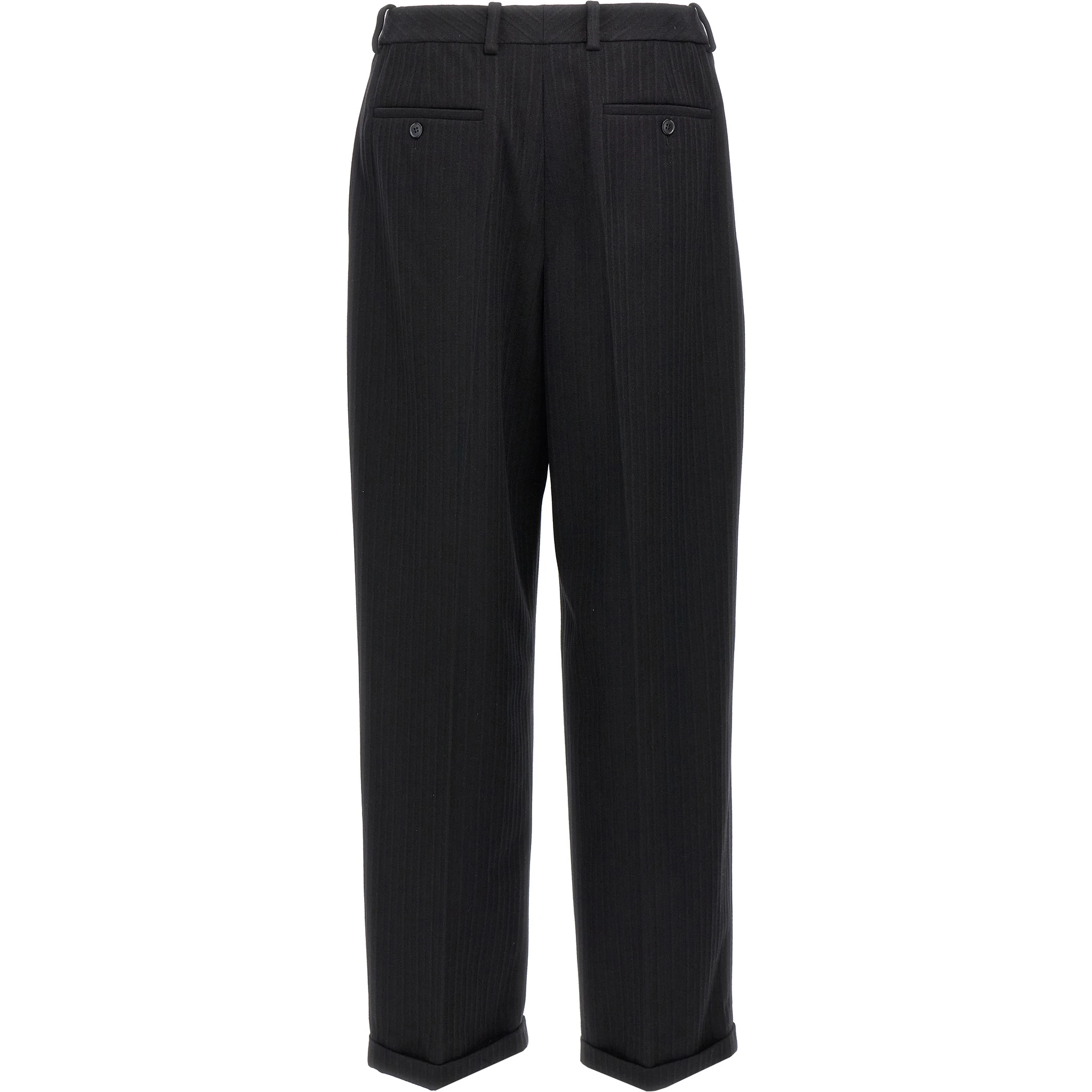 Black Wool Dress Pants
