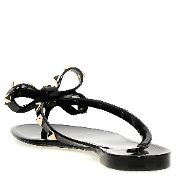 Black PVC Slides