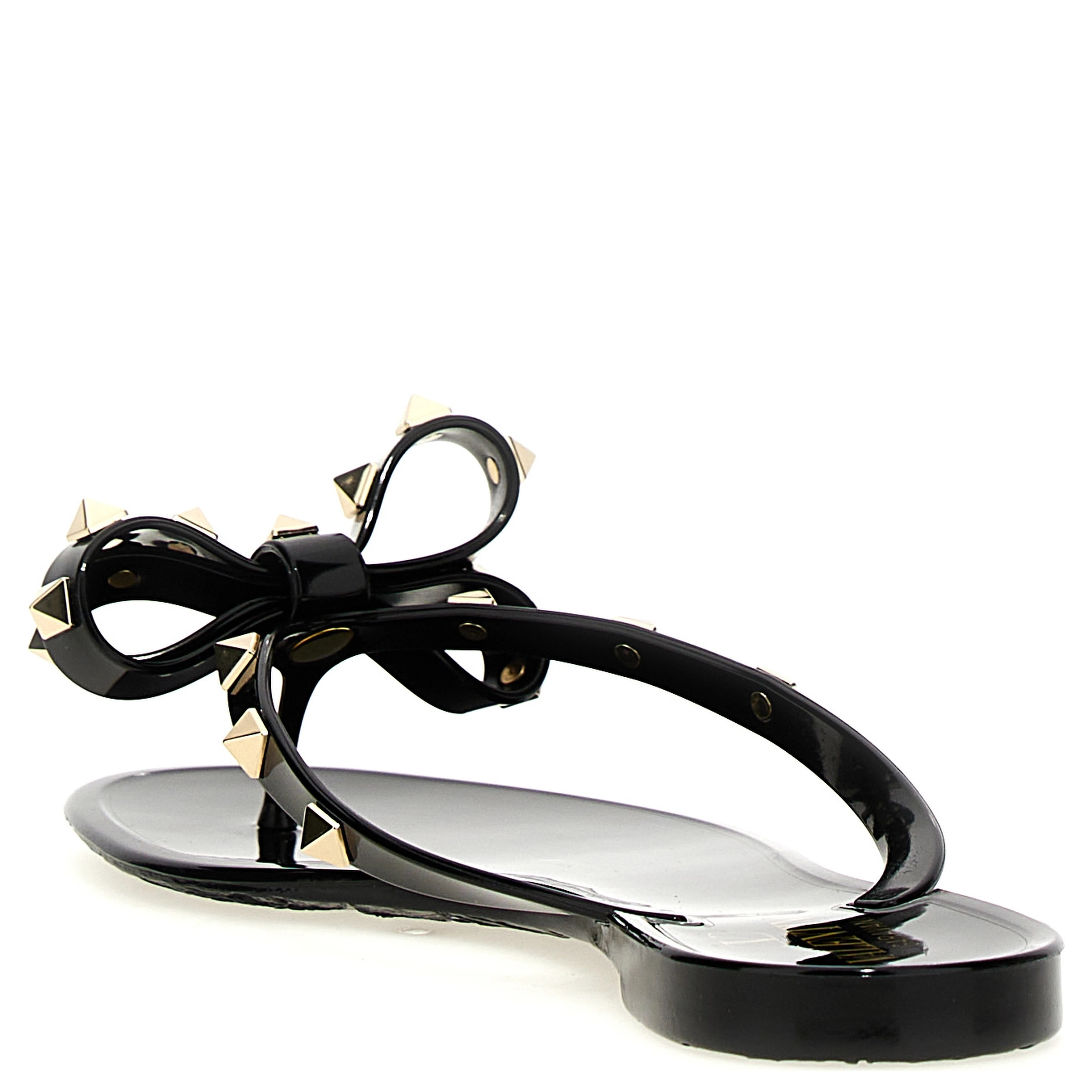 Black PVC Slides