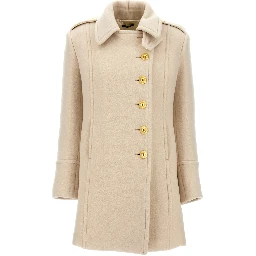 White Wool Coat
