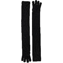 Black Cashmere Gloves