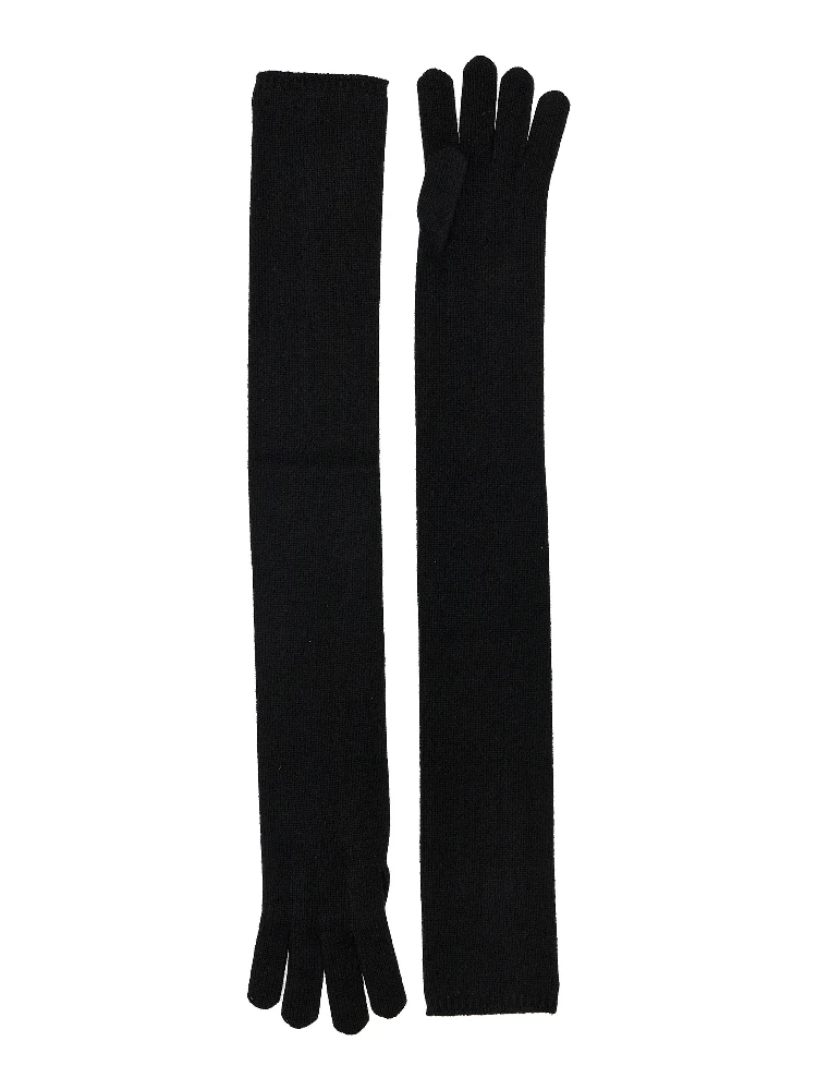 Black Cashmere Gloves
