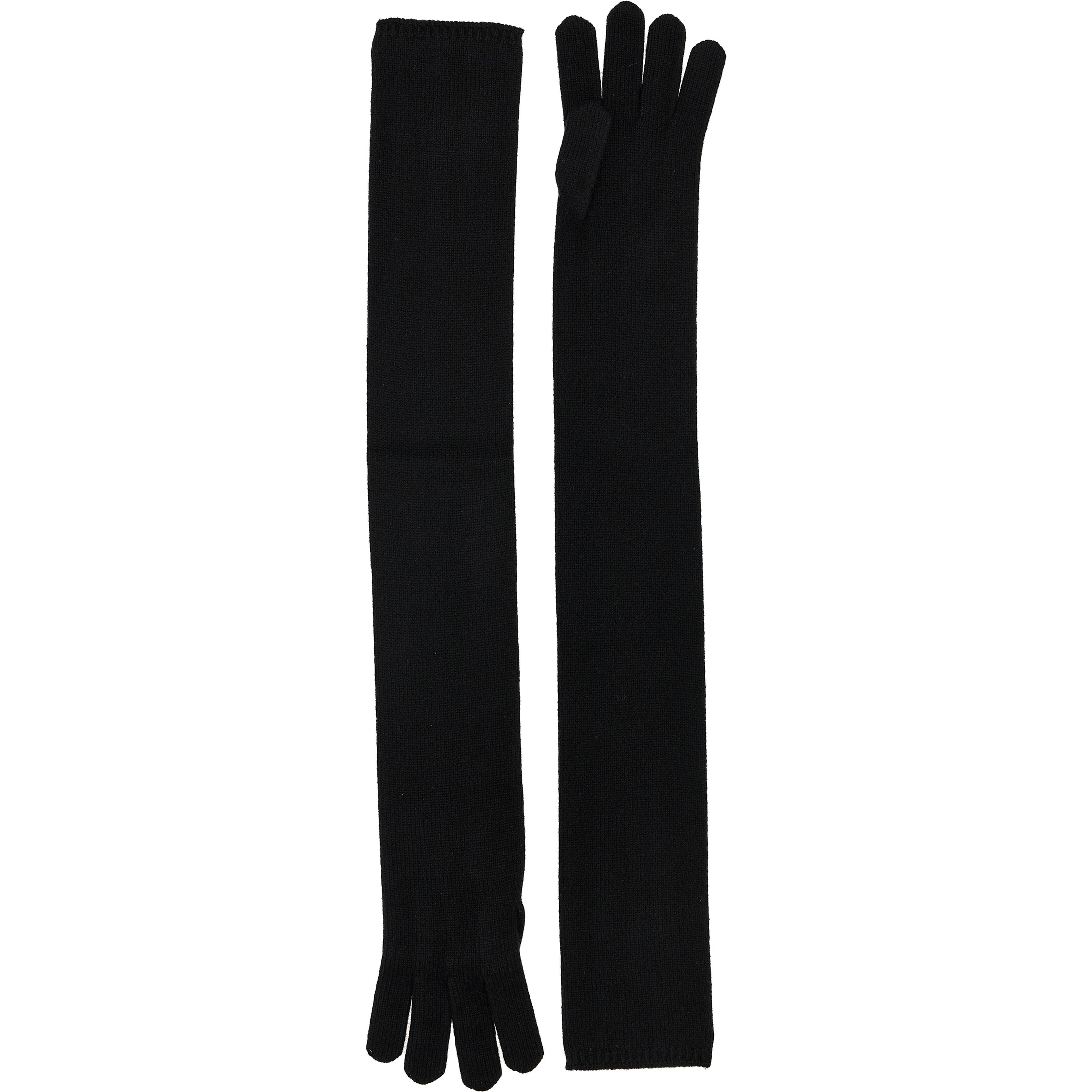 Black Cashmere Gloves
