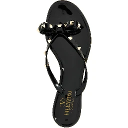 Black PVC Slides
