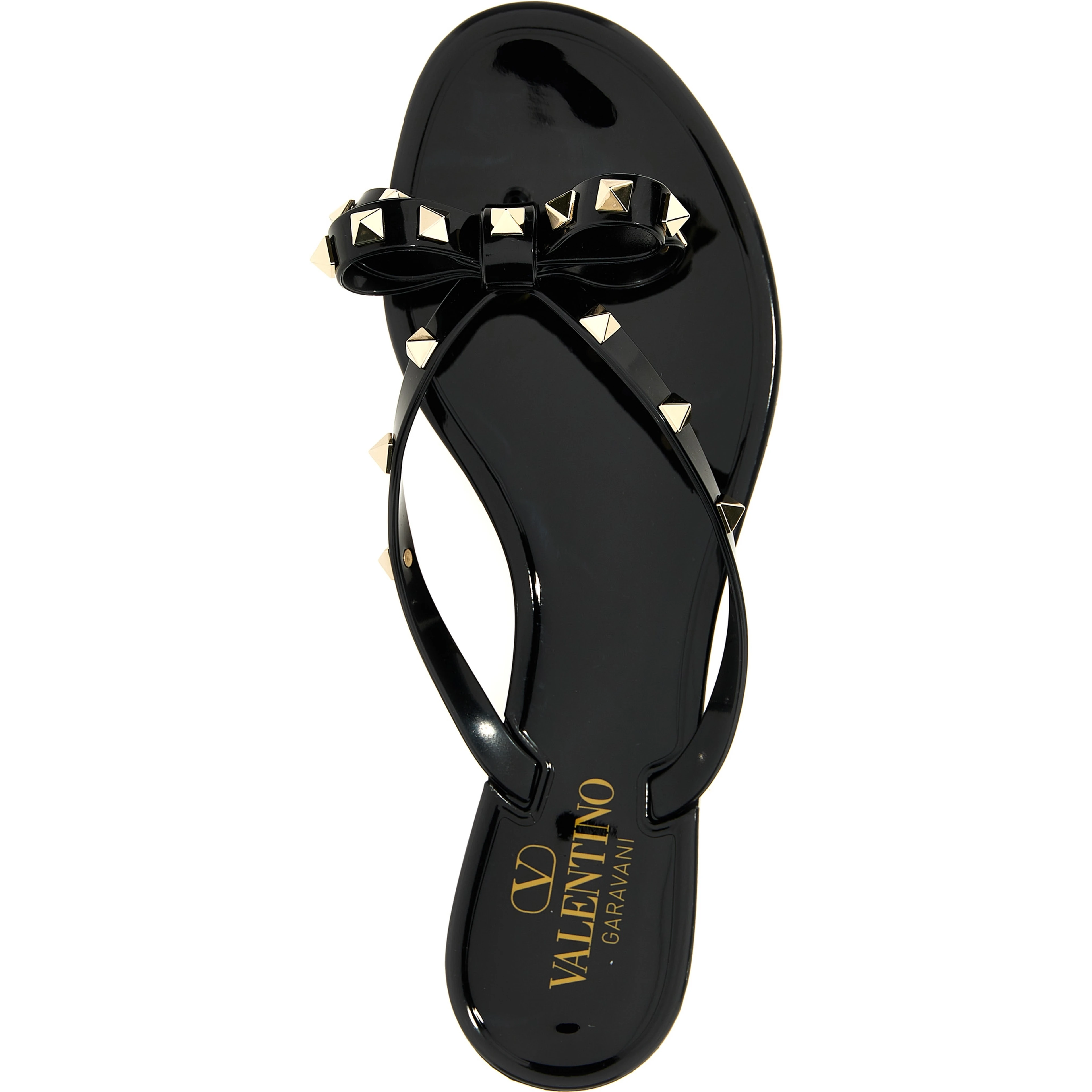 Black PVC Slides