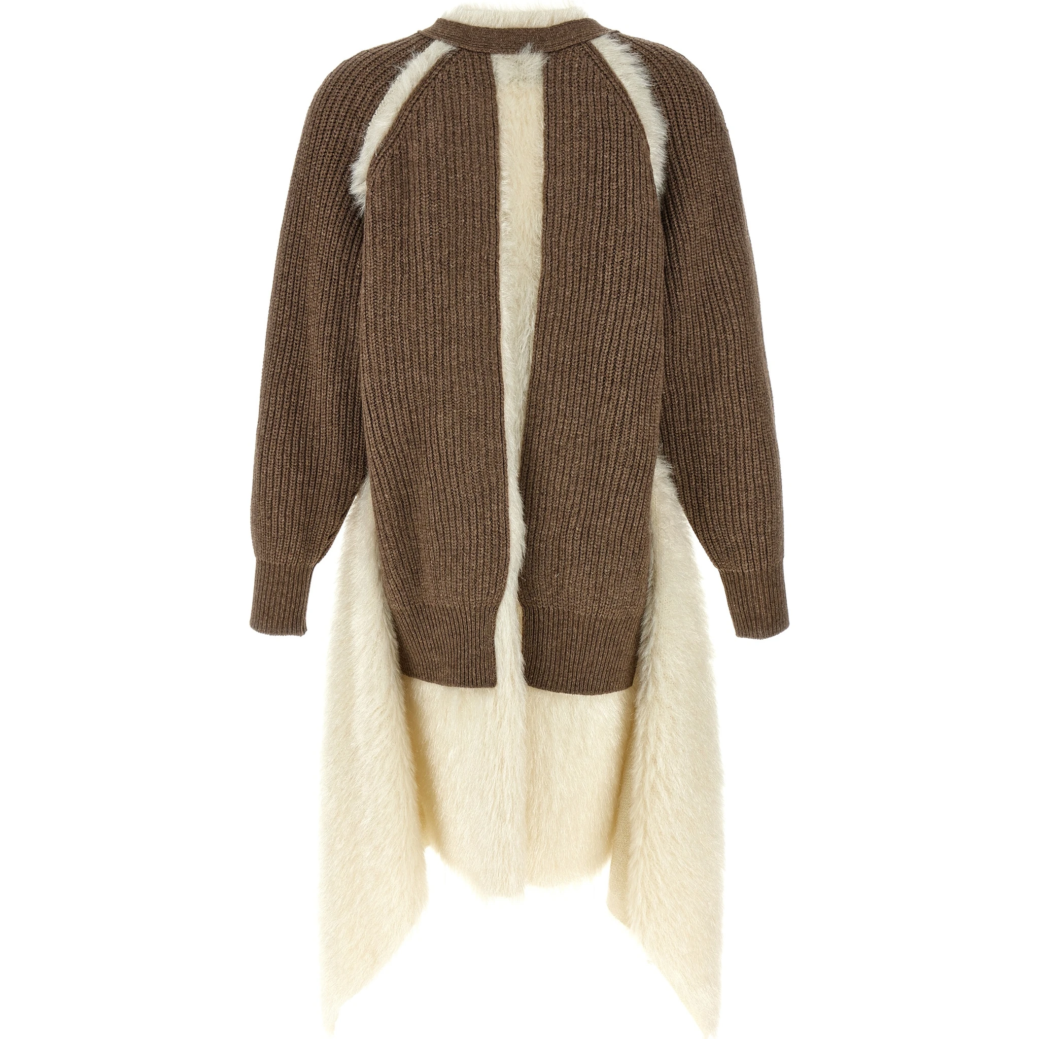 Brown Wool Cardigan