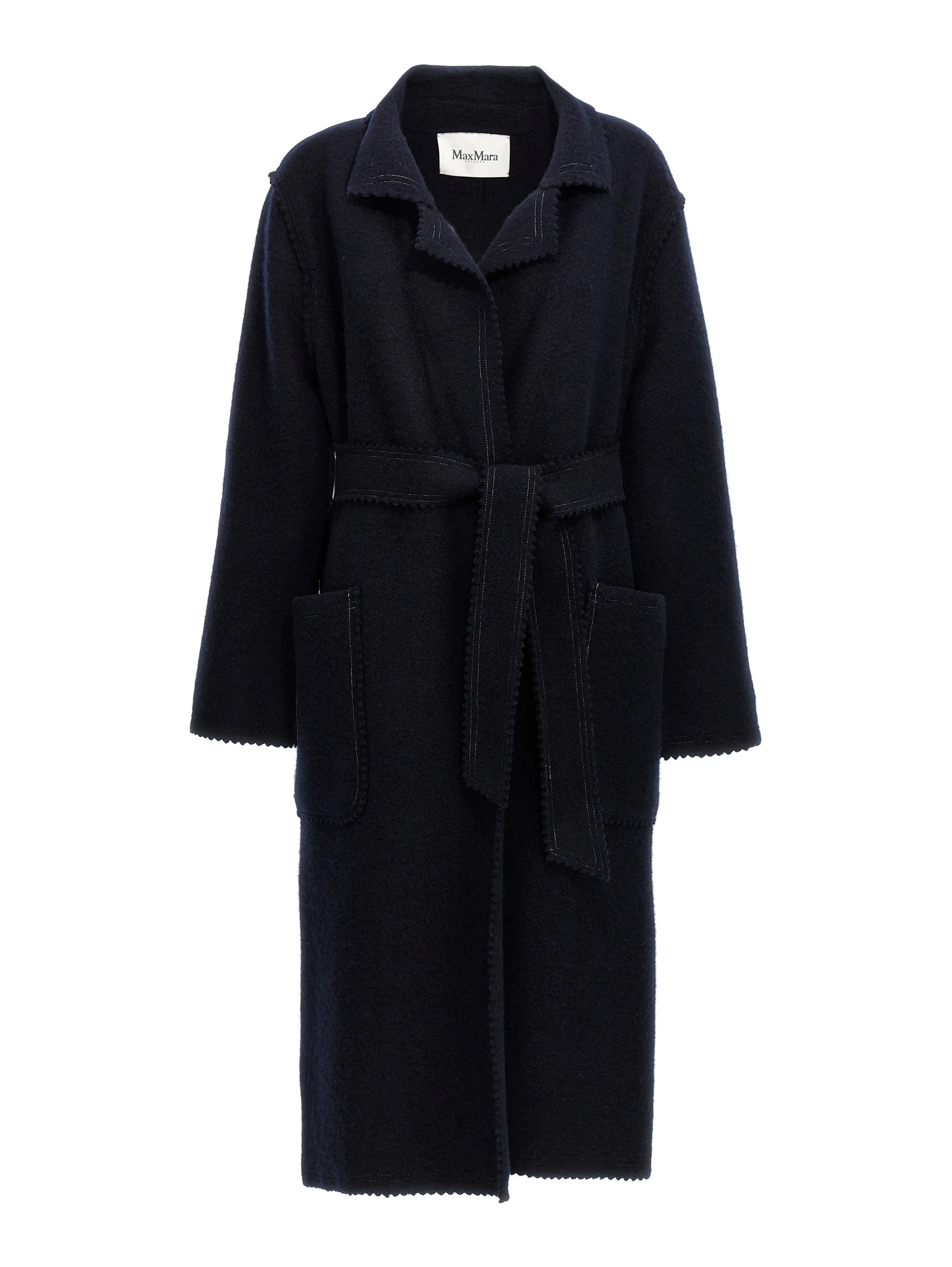 Blue Wool Coat