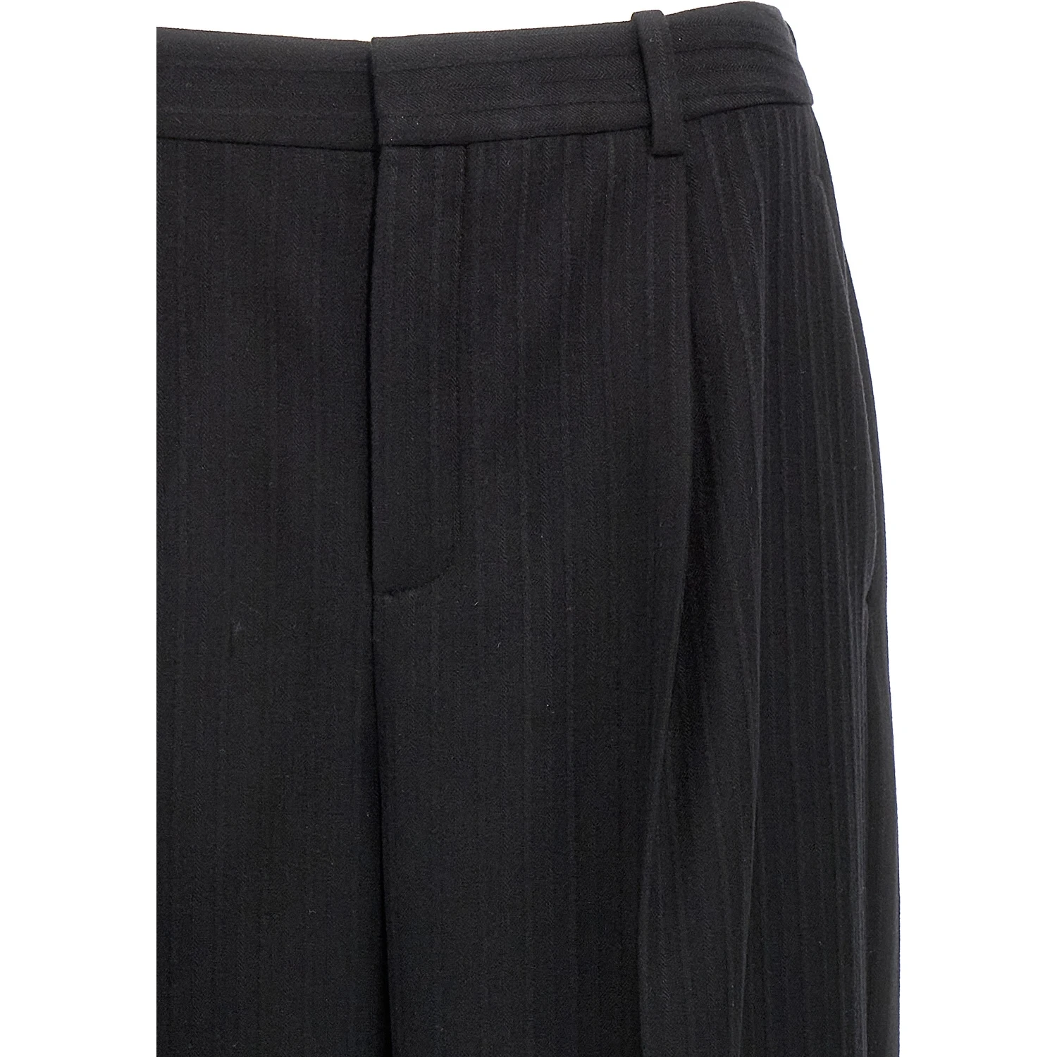Black Wool Dress Pants