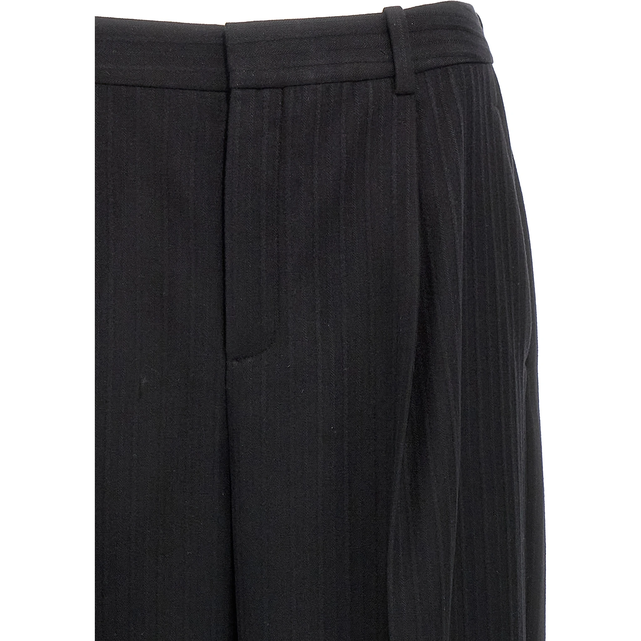 Black Wool Dress Pants