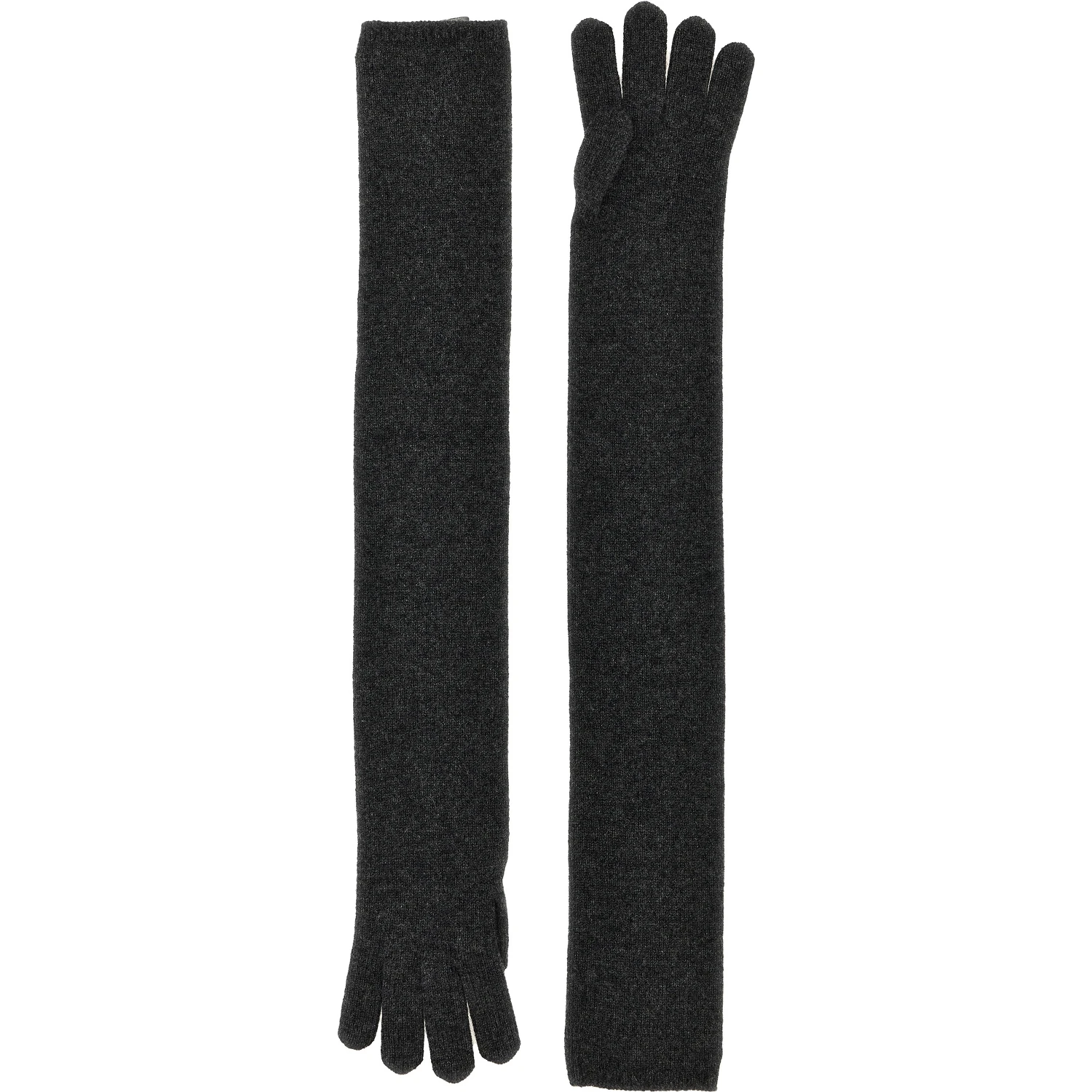 Gray Cashmere Gloves