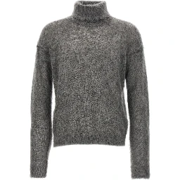 Gray Wool Cardigan