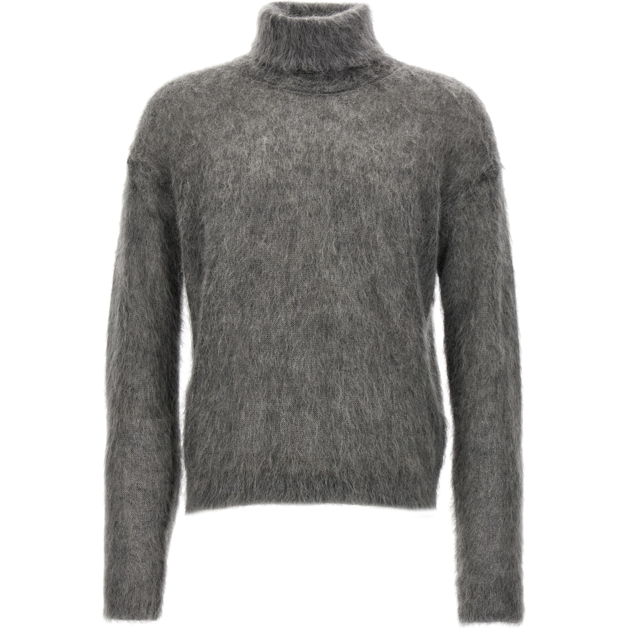 Gray Wool Cardigan
