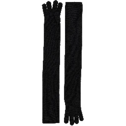 Black Cashmere Gloves