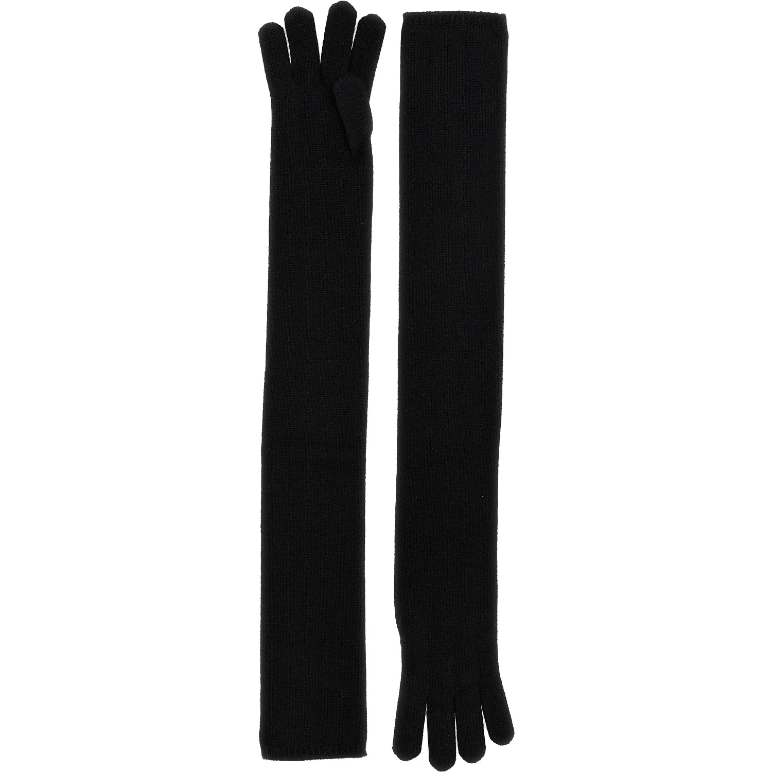 Black Cashmere Gloves
