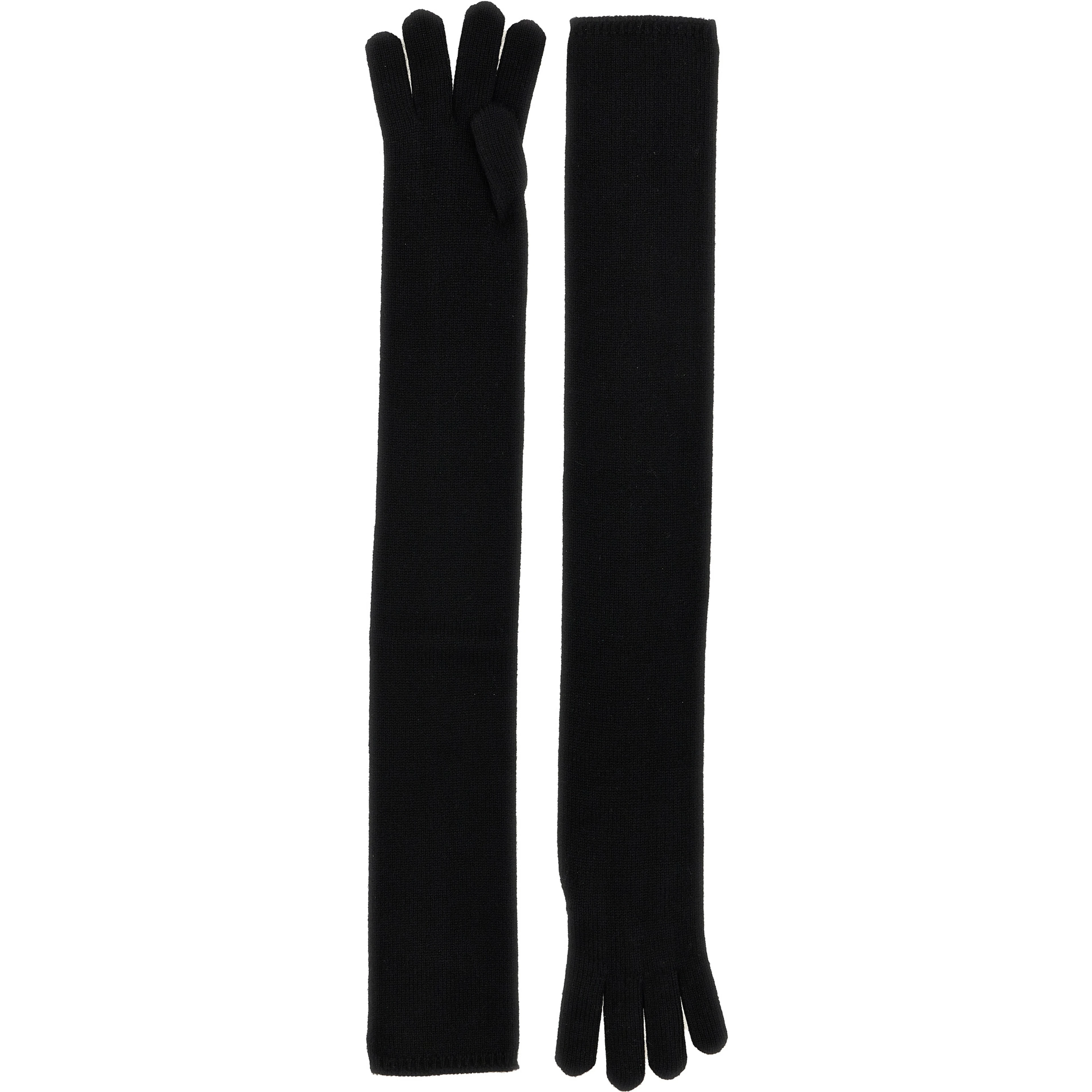 Black Cashmere Gloves