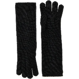 Black Cashmere Gloves