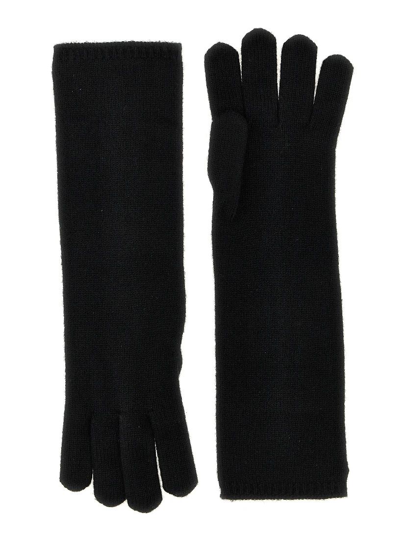 Black Cashmere Gloves