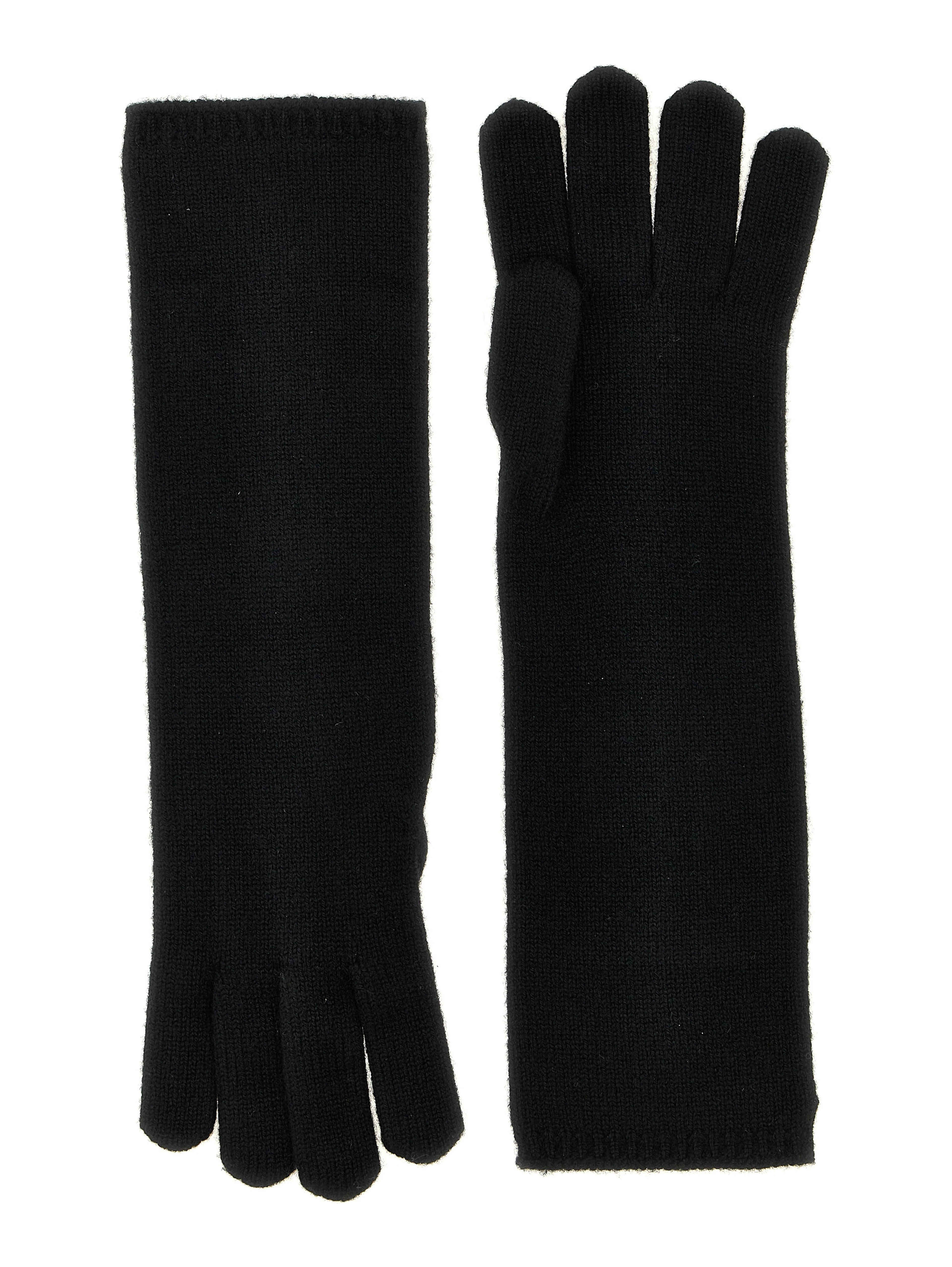 Black Cashmere Gloves
