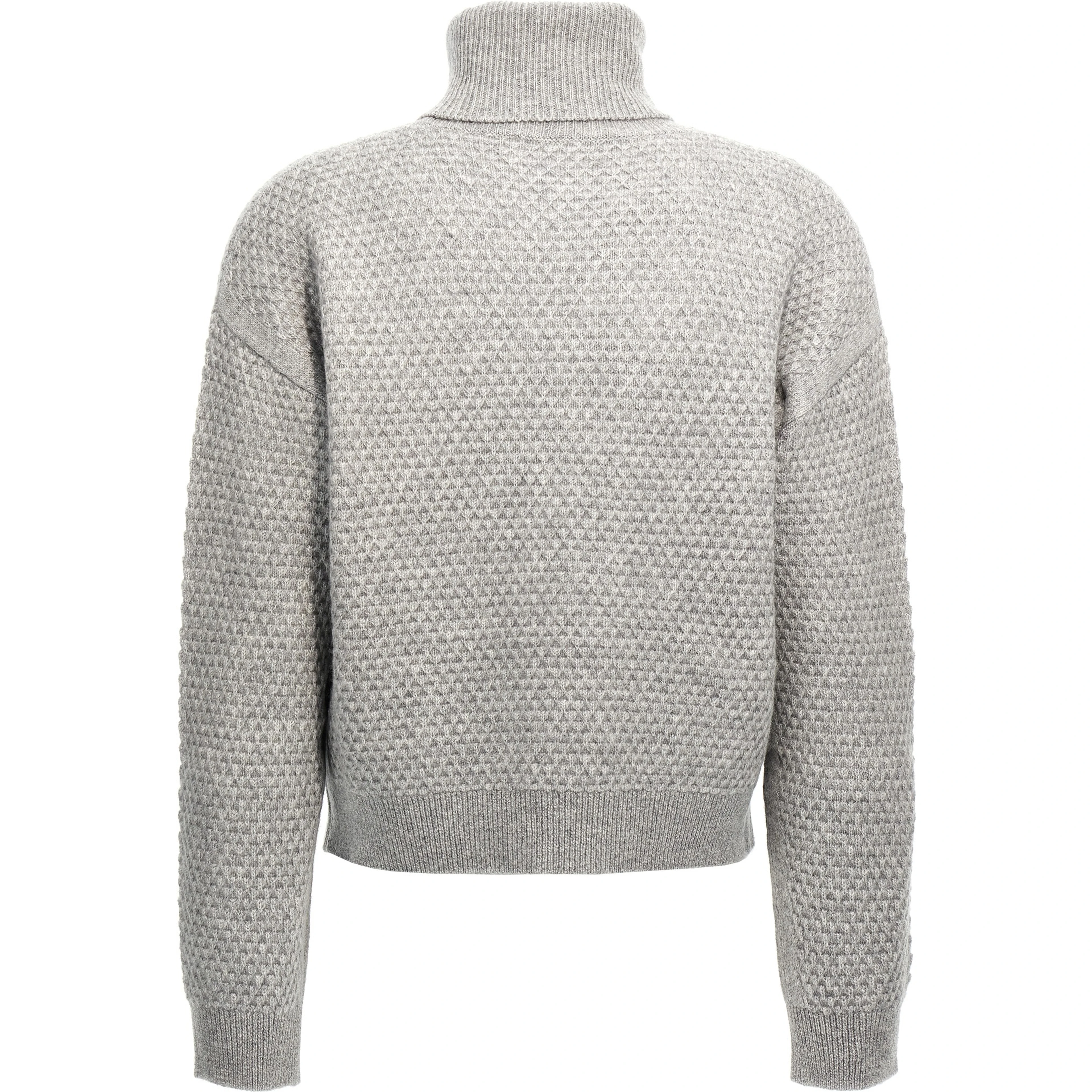 Gray Cashmere Cardigan