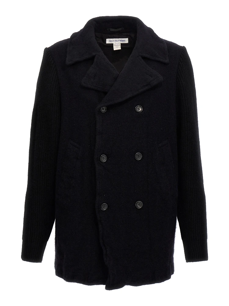 Blue Wool Coat