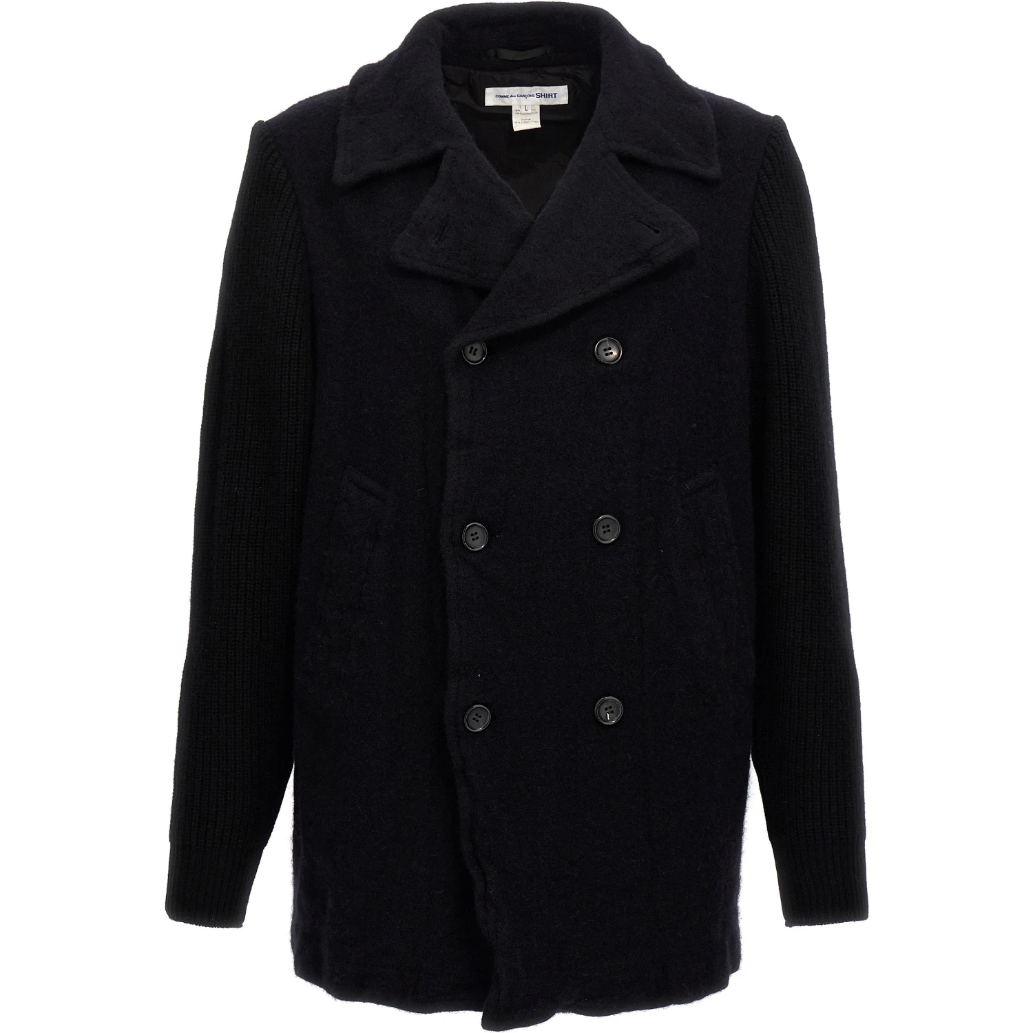 Blue Wool Coat