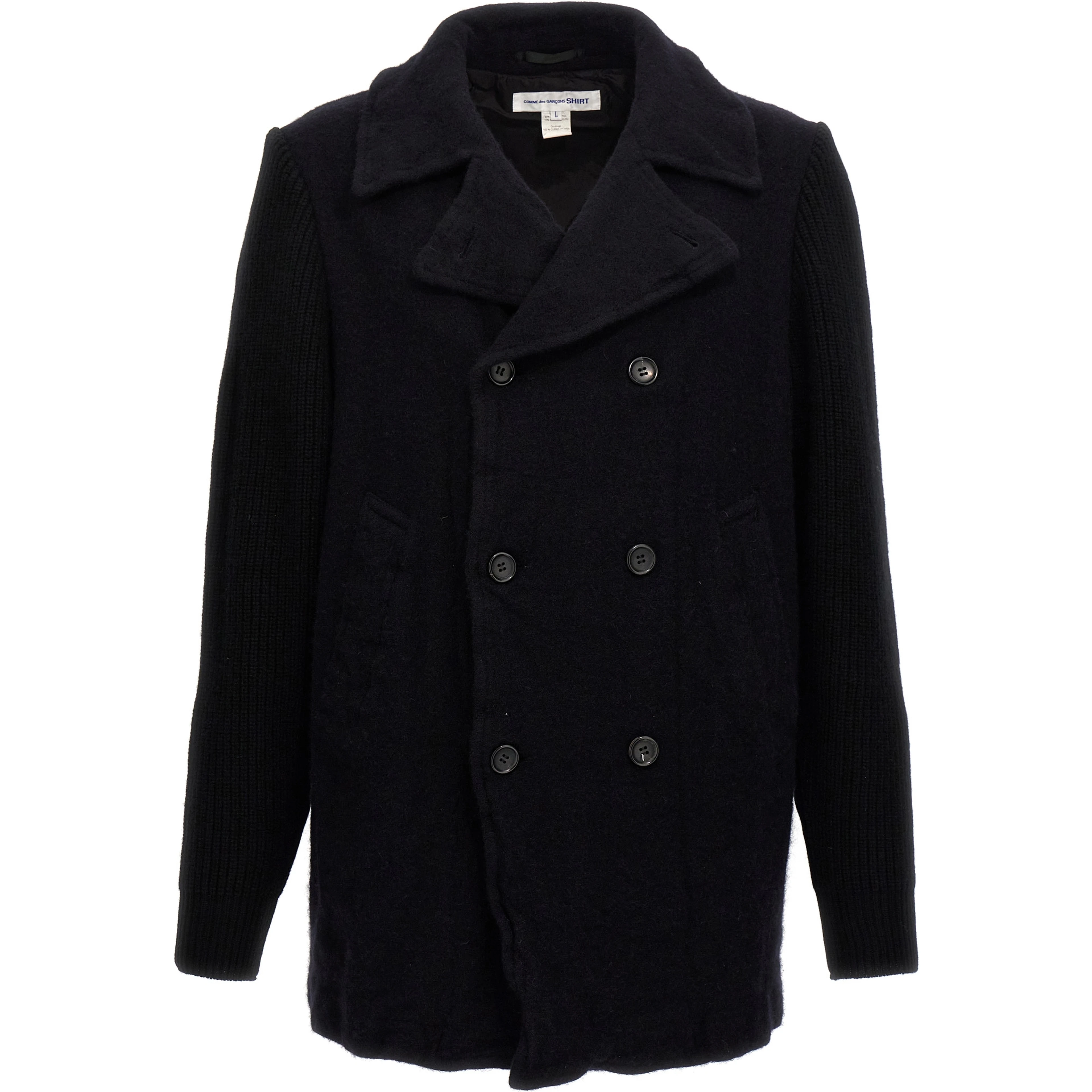 Blue Wool Coat